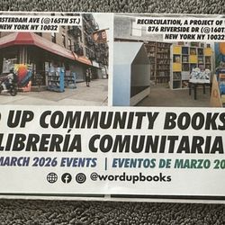 Word Up Community Bookshop/Libreria Comunitaria