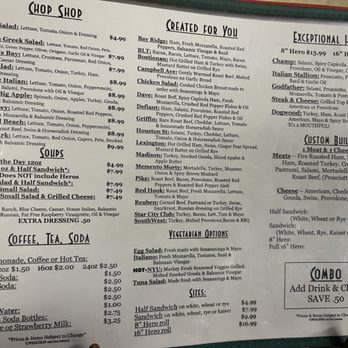 R T Smiths - Lunch menu - Delis Near Me - Roanoke, Virginia