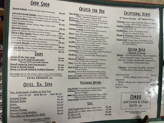 Menu photo 8 R T Smiths Roanoke, VA