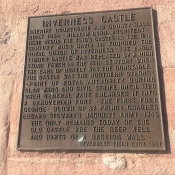 Inverness Castle - Info Board - Landmarks & Historical Buildings Near Me - Inverness, HLD Inverness Castle - Info Board - Landmarks & Historical Buildings Near Me - Inverness, HLD