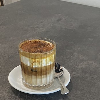Holos Coffee - short cream latte - Coffee & Tea Near Me - Artesia, California