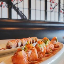 Sushi Factory - Rolypoly Roll, Baja Yellowtail Roll