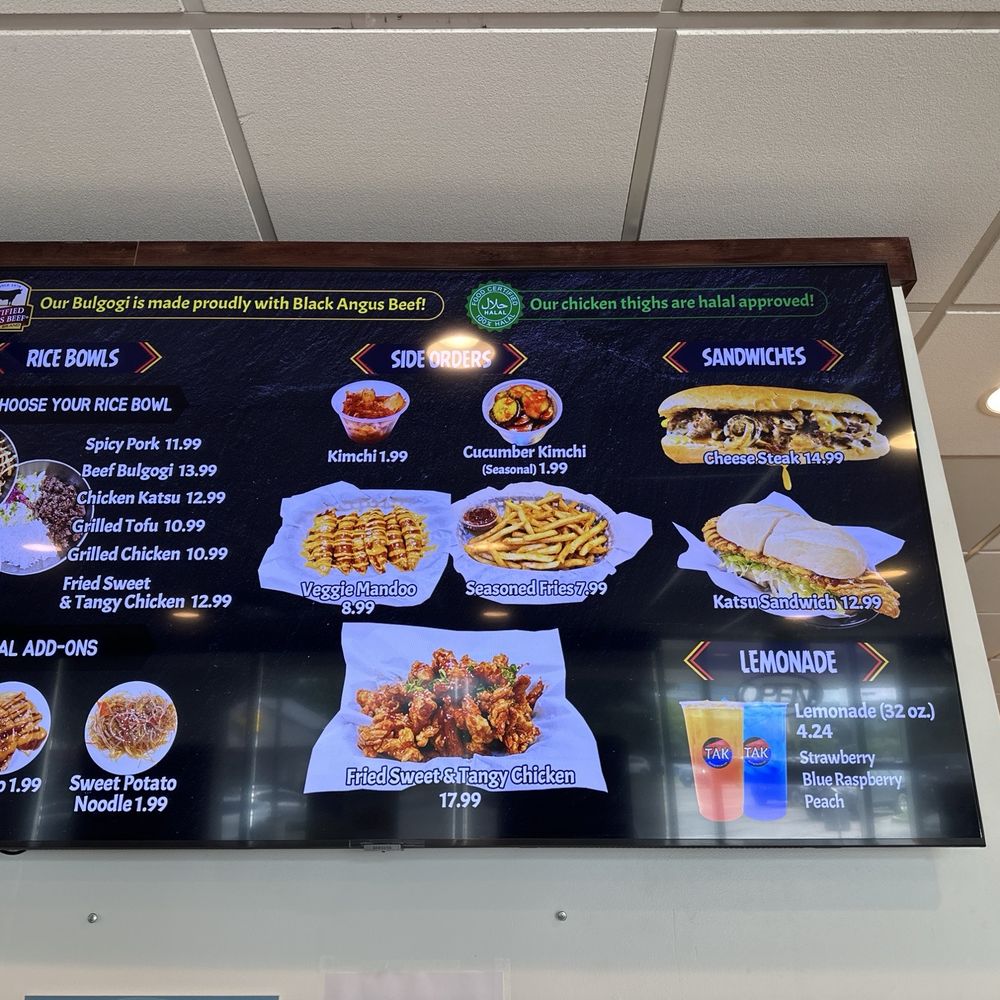 The Angry Korean - Menu - Korean Near Me - Midvale, Utah The Angry Korean - Menu - Korean Near Me - Midvale, Utah