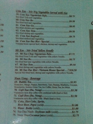 Menu photo 4 Vietnam Cafe & Sandwich Seattle, WA Menu photo 4 Vietnam Cafe & Sandwich Seattle, WA