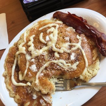 Ruby Slipper Mobile - Cinnamon Swirl Pancakes!! Delicious! I started eating before I remembered to snap a pic... these will not disappoint! - Breakfast & Brunch Near Me - Mobile, Alabama Ruby Slipper Mobile - Cinnamon Swirl Pancakes!! Delicious! I started eating before I remembered to snap a pic... these will not disappoint! - Breakfast & Brunch Near Me - Mobile, Alabama
