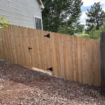 Castlewood Fence - Front fence with gate. - Fences & Gates Near Me Castlewood Fence - Front fence with gate. - Fences & Gates Near Me