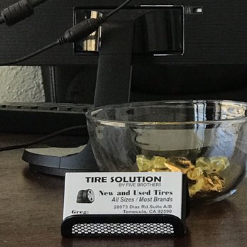 Five Brothers Used Tires - Air conditioned waiting room much appreciated :) - Tires Near Me - Temecula, California Five Brothers Used Tires - Air conditioned waiting room much appreciated :) - Tires Near Me - Temecula, California