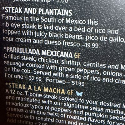 Menu photo 7 Casa Azul Gastonia, NC