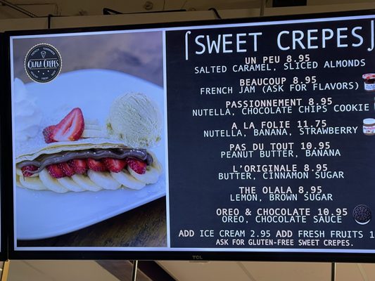 Menu photo 6 Olala Crepes San Diego, CA Menu photo 6 Olala Crepes San Diego, CA