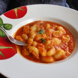 Pizzeria-Eiscafe San Marco - Leckere Gnocchi mit Tomatensauce und Mozzarella von Gino (San Marco, Bonn)