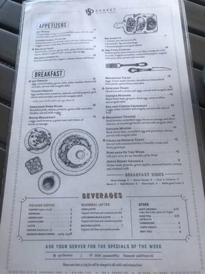 Menu photo 3 150 Sunset El Paso, TX