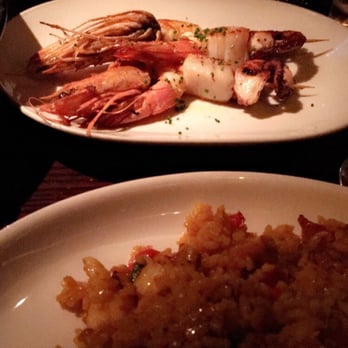 Salinas - Seco paella comes with side seafood too - Spanish Near Me - New York, New York Salinas - Seco paella comes with side seafood too - Spanish Near Me - New York, New York