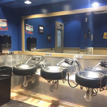 Ford's Garage Estero - How cool are these sinks! Check out the bathrooms here. - Bars Near Me - Estero, Florida Ford's Garage Estero - How cool are these sinks! Check out the bathrooms here. - Bars Near Me - Estero, Florida