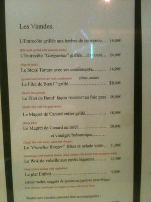 Menu photo 7 Le Rouge et Le Noir Mont-de-Lans, 38