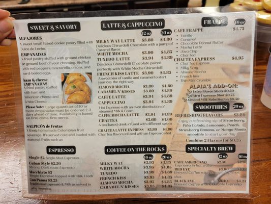 Menu photo 3 Alaias Cafe Pensacola, FL Menu photo 3 Alaias Cafe Pensacola, FL