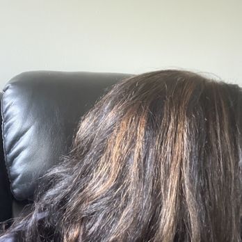SmartStyle - Blotchy orange and red highlights. Supposed to be subtle mushroom brown. - Hair Salons Near Me - Lapeer, Michigan