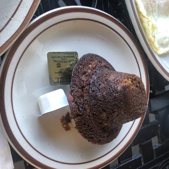 Egg Works - Banana nut muffin (free with Yelp check in) - Breakfast & Brunch Near Me - Las Vegas, Nevada Egg Works - Banana nut muffin (free with Yelp check in) - Breakfast & Brunch Near Me - Las Vegas, Nevada
