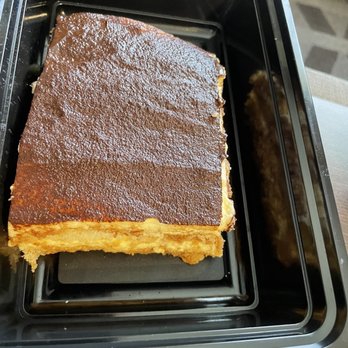 Five Restaurant - Large piece of tiramisu - Italian Near Me - Fresno, California Five Restaurant - Large piece of tiramisu - Italian Near Me - Fresno, California