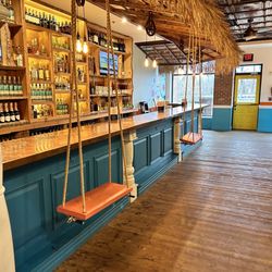 Sayulita Cocina Mexicana - Swings at the bar