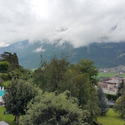 Hotel Milleluci - The view : mountains, spa and swimming pool