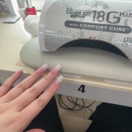 My nails before getting painted. She shaped them so good My nails before getting painted. She shaped them so good
