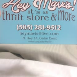 Hey Mavis! - Business card
