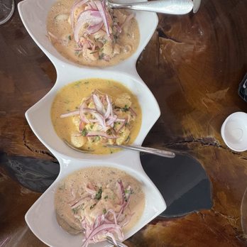 Locura 305 - Ceviche mixto sampler - Peruvian Near Me - Miami Beach, Florida Locura 305 - Ceviche mixto sampler - Peruvian Near Me - Miami Beach, Florida