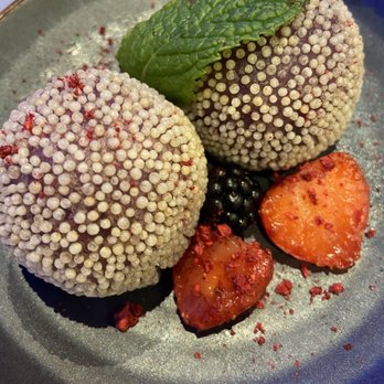Palette Tea House - Blueberry Sesame Ball ($5) - Dim Sum Near Me - San Francisco, California Palette Tea House - Blueberry Sesame Ball ($5) - Dim Sum Near Me - San Francisco, California