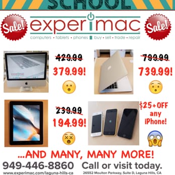 Experimax Laguna Hills - End of Sumer Sale! - Mobile Phone Repair Near Me - Laguna Hills, California Experimax Laguna Hills - End of Sumer Sale! - Mobile Phone Repair Near Me - Laguna Hills, California
