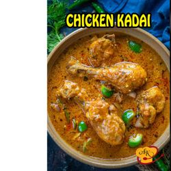 Joann's Little India Restaurant - Chicken Kadai - marinated chicken in spicy kadai masala