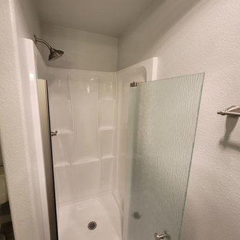 Apex Paint and Remodel - a walk in shower - Painters Near Me Apex Paint and Remodel - a walk in shower - Painters Near Me