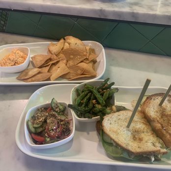 Lunchboxx - Cold Queso and Chicken Salad Sandwich - American Near Me - Denver, Colorado Lunchboxx - Cold Queso and Chicken Salad Sandwich - American Near Me - Denver, Colorado