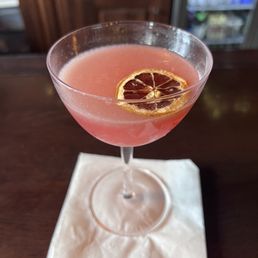 Raspberry martini