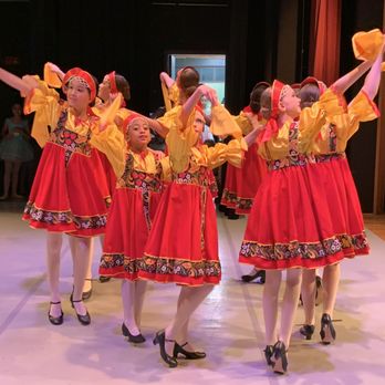 Almayeva Ballet Academy - Character dance class introduces students of Almayeva Ballet Academy to rich folk dance traditions from different parts of the world - Dance Schools Near Me - Hurst, Texas