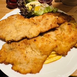 Veal schnitzel