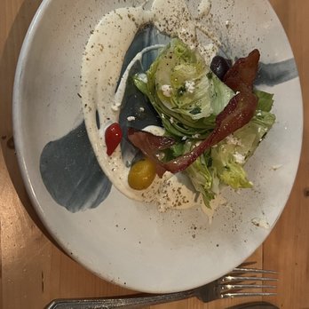 Odeum - [Morgan Hill] - Wedge salad, dressing was so good! - Mediterranean Near Me - Morgan Hill, California