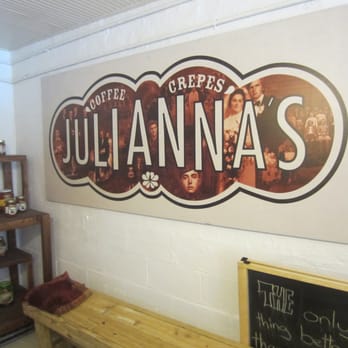 Julianna's Crepes - Julianna's sign inside. - Creperies Near Me - Atlanta, Georgia