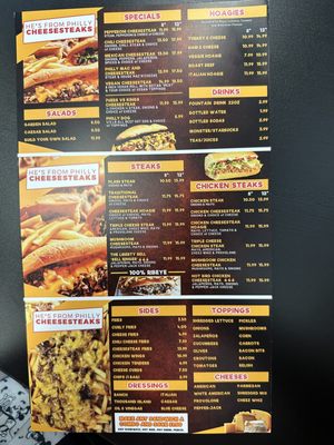 Menu photo 8 He's From Philly Cheesesteaks Woodland, CA Menu photo 8 He's From Philly Cheesesteaks Woodland, CA