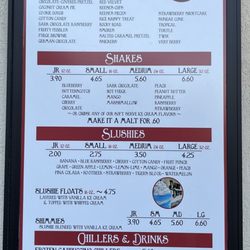 Dairy Depot - Menu