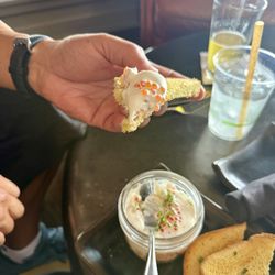 Bucky's Birdcage Lounge - Salmon rillette with crème fraiche