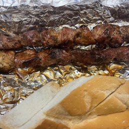 Pork on a stick, $4 each