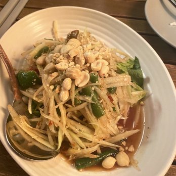 Hanuman Thai Eatery - Lack of flavors you normally tasted from papaya salad - Thai Near Me - Costa Mesa, California Hanuman Thai Eatery - Lack of flavors you normally tasted from papaya salad - Thai Near Me - Costa Mesa, California