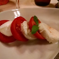 Shardana - Caprese - that's only half of the serving. Forgot to take a pic before we started on it. :)
