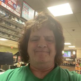 At Wawa servicing the customers At Wawa servicing the customers