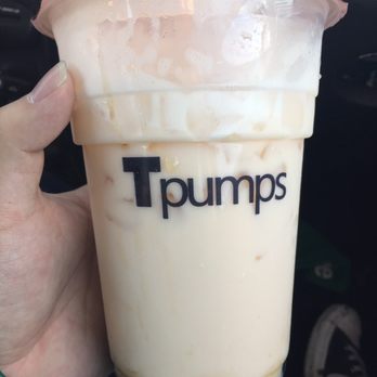 Tpumps - Upland - Rose Vanilla Milk Tea, very very good! - Bubble Tea Near Me - Upland, California