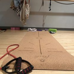 Shaw JCC of Akron - My set up at the Barre class