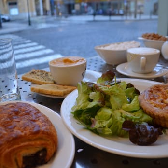 Bakeshop Praha - The quiche, soup, and water combo... delicious! - Bakeries Near Me - Prague, Puerto Rico