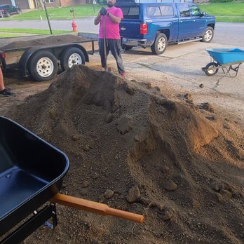 Mad River Topsoil & Mulch - Part of the 6 yards we got delivered - Building Supplies Near Me - Springfield, Ohio Mad River Topsoil & Mulch - Part of the 6 yards we got delivered - Building Supplies Near Me - Springfield, Ohio