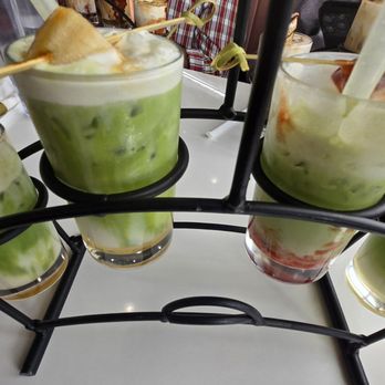 Egg And Berry Cafe - Matcha flight - Breakfast & Brunch Near Me - Orland Park, Illinois