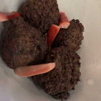 Ouroboros - Lentil fritters - French Near Me - Quebec City, Quebec